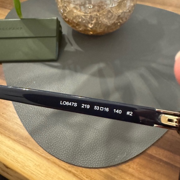 Longchamp Brown Tortoise Sunglasses - Picture 4 of 4